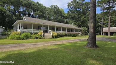 Farm House side front view