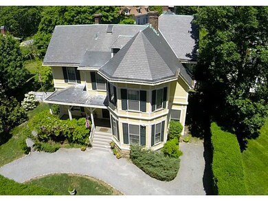 Exterior Front. Prominent Newport home just off Be