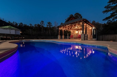 Nighttime Pool!