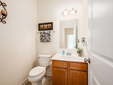 Half Bath on 1st Floor