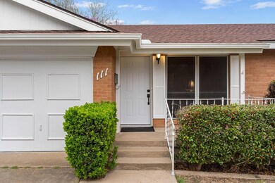 Enjoy your coffee on the covered front porch