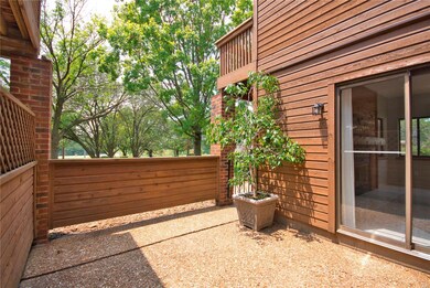 Private courtyard with 2 sliding glass windows.