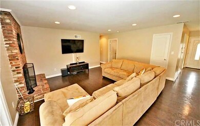 Recessed lighting and ample wall space for artwork