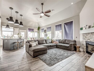 High Ceilings open floor plan