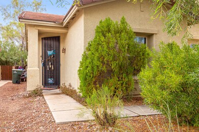 Side entrance