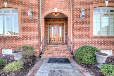 Great brick exterior.