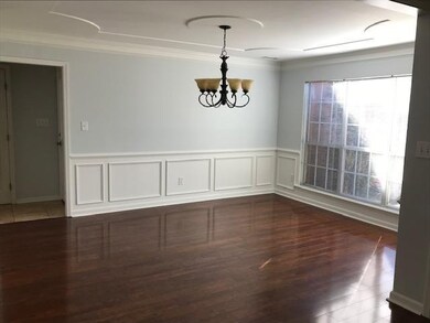 This is a HUGE Dining Room!