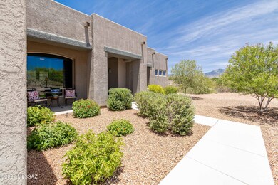 Walk way to front door