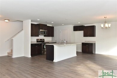 Kitchen and dining area