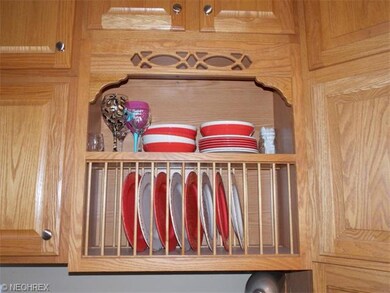 Plate Rack in Kitchen