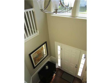 Entry. Two-Story entry provides lots of light and very open feel.