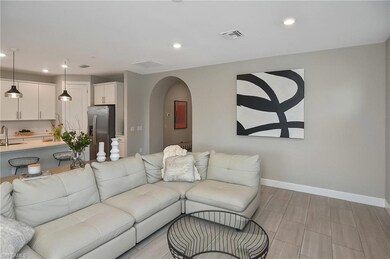 Living room featuring sink