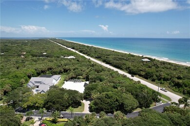 View of house, ocean and Sebastian Inlet