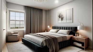 Bedroom featuring light wood finished floors