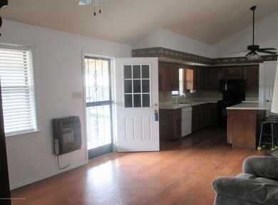 Family Room and Kitchen