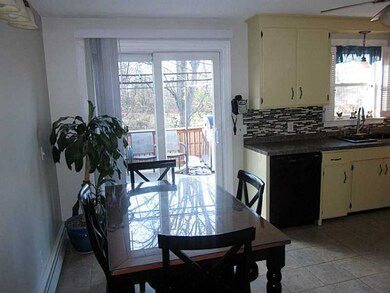 Dining Area. Bright & sunny dining with sliders to