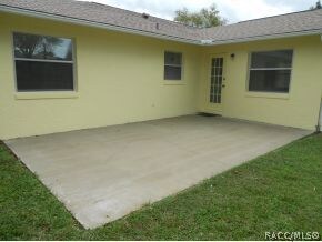 Back Patio