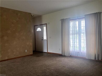 Living room with newer carpet