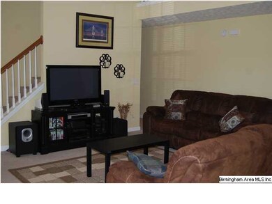 Great room with cathedral ceiling