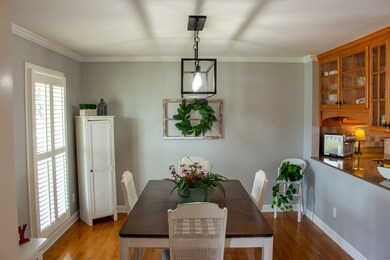 Imagine having your guests in this beautiful dining room!