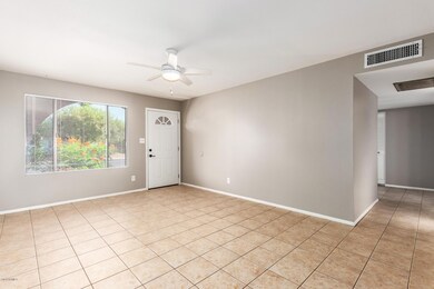 Entry and living room