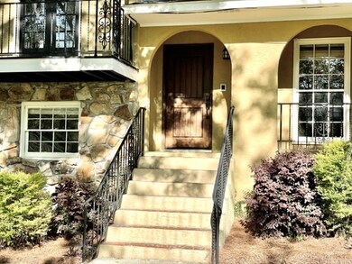 Wrought Iron and Classic Wood door