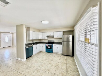 Large kitchen with brand new everything!