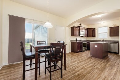 Large open kitchen