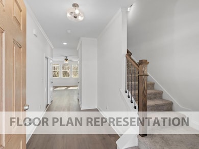 Entry Foyer _ 2078 Plan