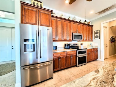 Upgraded Maytag appliances including double oven.