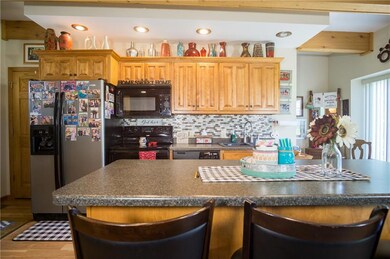 Island fits 5-6 stools
