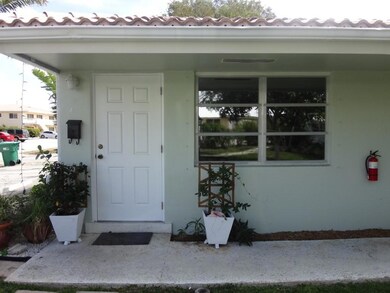 Front entrance to unit #A