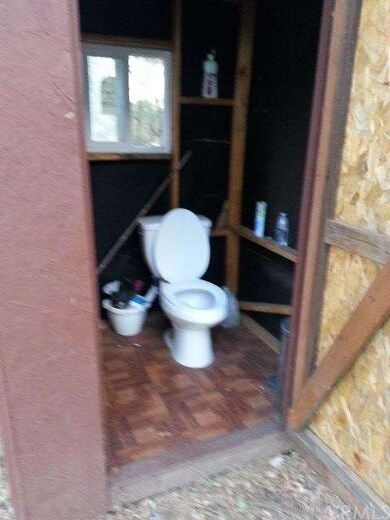 Flushing toilet connected to septic system