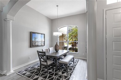 Gorgeous dining room, perfect for entertaining!