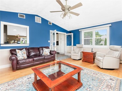 Vaulted great room