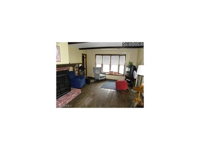 Beautiful Family Room Has Brick Fireplace, Bay Win