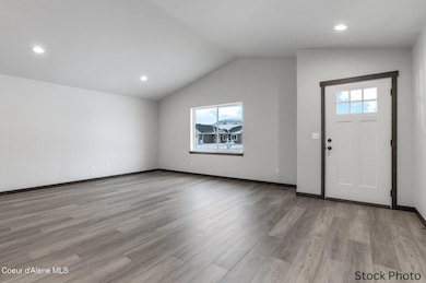 Entry & Living room