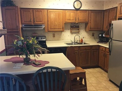 The beautiful kitchen was updated. Notice the peni