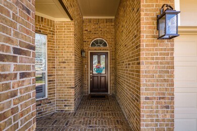 This front entrance has plenty of space for your f