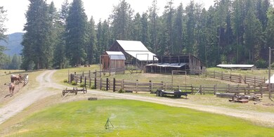 corral w/original homestead barn