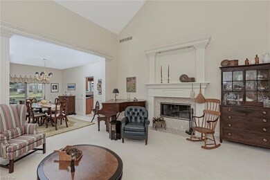 Detailed Mantel over Wood Burning Fireplace with G