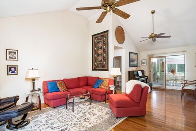 Vaulted Living room