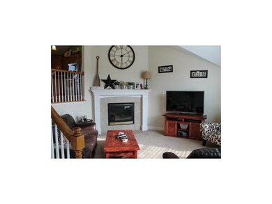 Inviting Great Room With Gas Burning Fireplace and