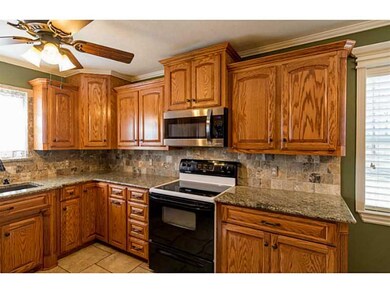 Kitchen. Updated kitchen with granite counters and