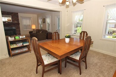 View from Dining Room into Living Room