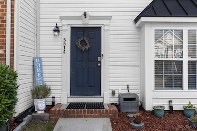 Doorway to property