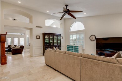 Living and dining area