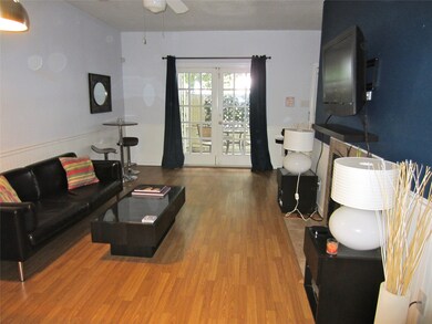 Living Space with Walkout patio