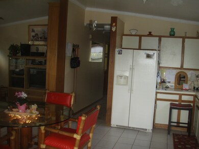 Kitchen/Dining hallway to bedrooms