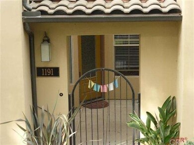 Private, gated courtyard.